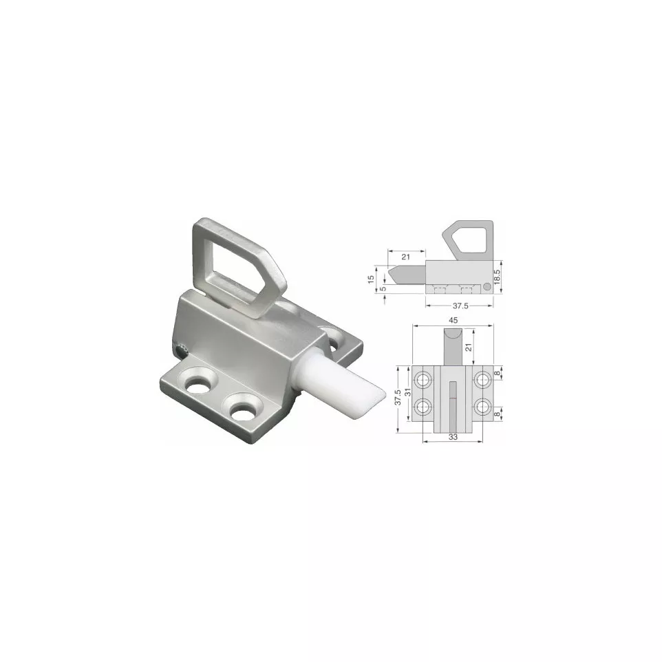 Argenta Knipslot 920 zilver...
