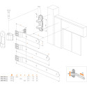 LOCINOX 3D Hinge for Wooden Gate Stainless Steel 350mm / pce