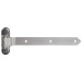 3D scharnier voor houten poort, thermisch verzinkt 450mm / pce