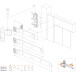 Penture 3D pour portail bois , galvanisé à chaud 450mm LOCINOX / pce
