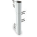 Paumelle Dr.Hahn KT-RN 3 lames 0° PVC vis autoforantes 9004TC (029/80271) / pce