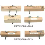 Hinge Pin Jig Block for 3-Rod \"HERKULA\" Ø16mm Anuba Hinge Pin Installation / pc
