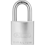 ABUS 86TI/45 Titalium Padlock for Euro Profile Half Cylinder per piece
