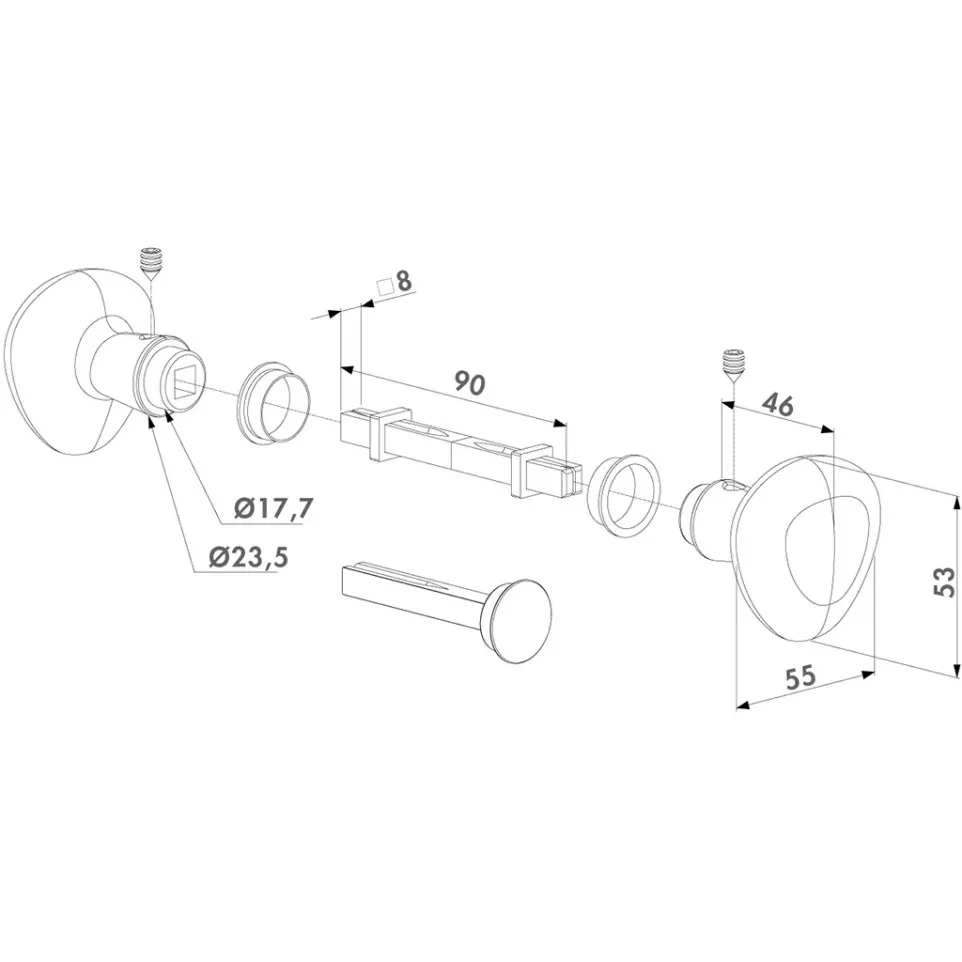 Boutons fixes multifonctions pour...