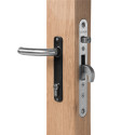 Serrure 100% inox à encastrer pour portail bois LOCINOX / pce