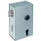 Weld-on lock case for 50mm profile per piece