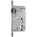 Serrure à rouleau n°311 PZ 65mm 24rd inox, gâche incluse / pce
