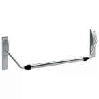Barre antipanique Assa Abloy série 8000 inox et argent pour serrure encastrée 72 mm PZ / pce