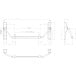 Assa Abloy 8000 Series Stainless Steel and Black Panic Push Bar for Mortise Lock 92 mm PZ per piece