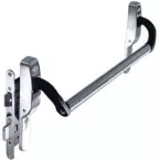 JPM NORMA Panic Bar 900 mm for mortise lock 72 PZ silver without lock per piece