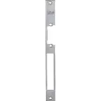 Têtière inox réversible 250x24x3mm pour gache életrique Sewosy SEF203 / pce