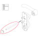 CISA Lever Panic Bar Connection Kit for Fast Push or Fast Touch and Exterior Handle (for Service) / pc