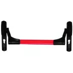 Cisa Fast Push paniekstang, zwart, voor insteeksloten met 72 mm centrale cilinderafstand (zonder ovale stang) / pce