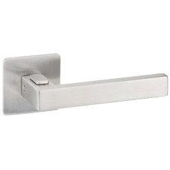 Garniture de poignées Fast Lock West carré inox DIN R / pce
