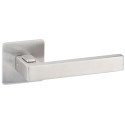 Garniture de poignées Fast Lock West carré inox DIN L / pce