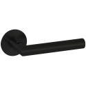 Garniture de poignées Fast Lock Basic 02 L90°Ø20 noir DIN L / pce