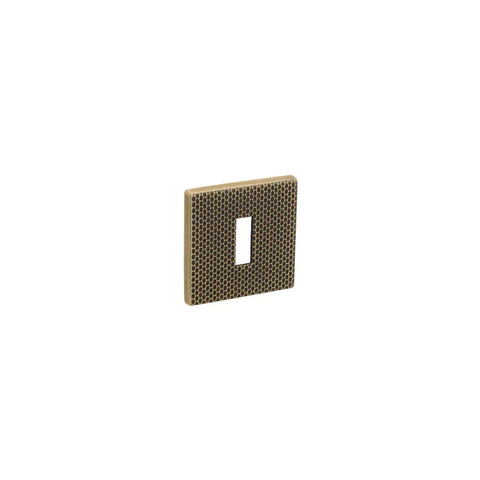 Paar vierkante sleutelrozetten 52x5mm...