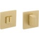 Vierkante WC-garnituur 52x5mm 4040 5SQ 158 gesatineerd messing / PCE