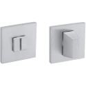 Vierkante WC-garnituur 52x5mm 4040 5SQ 96 gesatineerd chroom / PCE