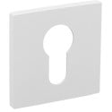 Paar vierkante cilinderrozetten 52x5mm 4049 5SQ 152 parelwit / PCE
