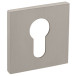 Paar vierkante cilinderrozetten 52x5mm 4049 5SQ 142 parelmoer vernikkeld / PCE