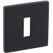 Paar vierkante sleutelrozetten 52x5mm 4048 5SQ 153 zwart parelmoer / PCE