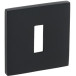 Paar vierkante sleutelrozetten 52x5mm 4048 5SQ 153 zwart parelmoer / PCE