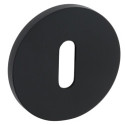 Paar ronde sleutelrozettenØ52x5mm 4045 5S 153 black pearl / PCE