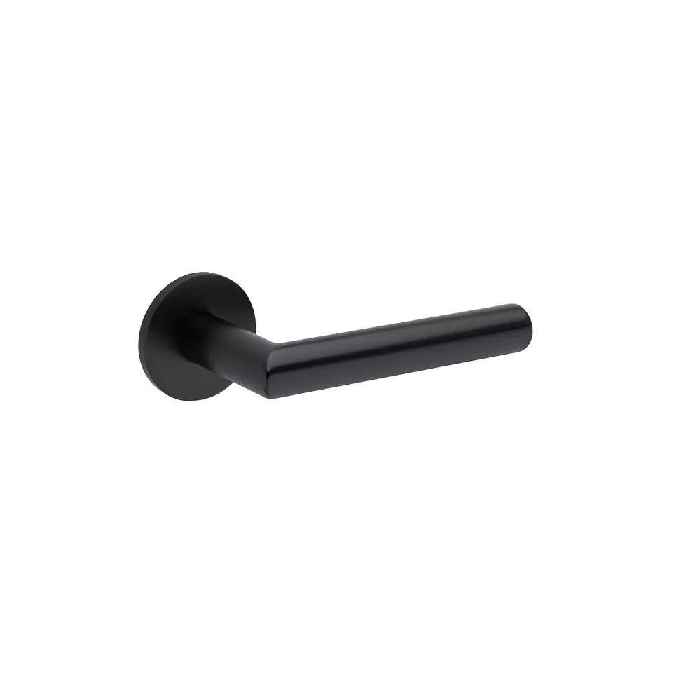 Pair of black pearl lever door...