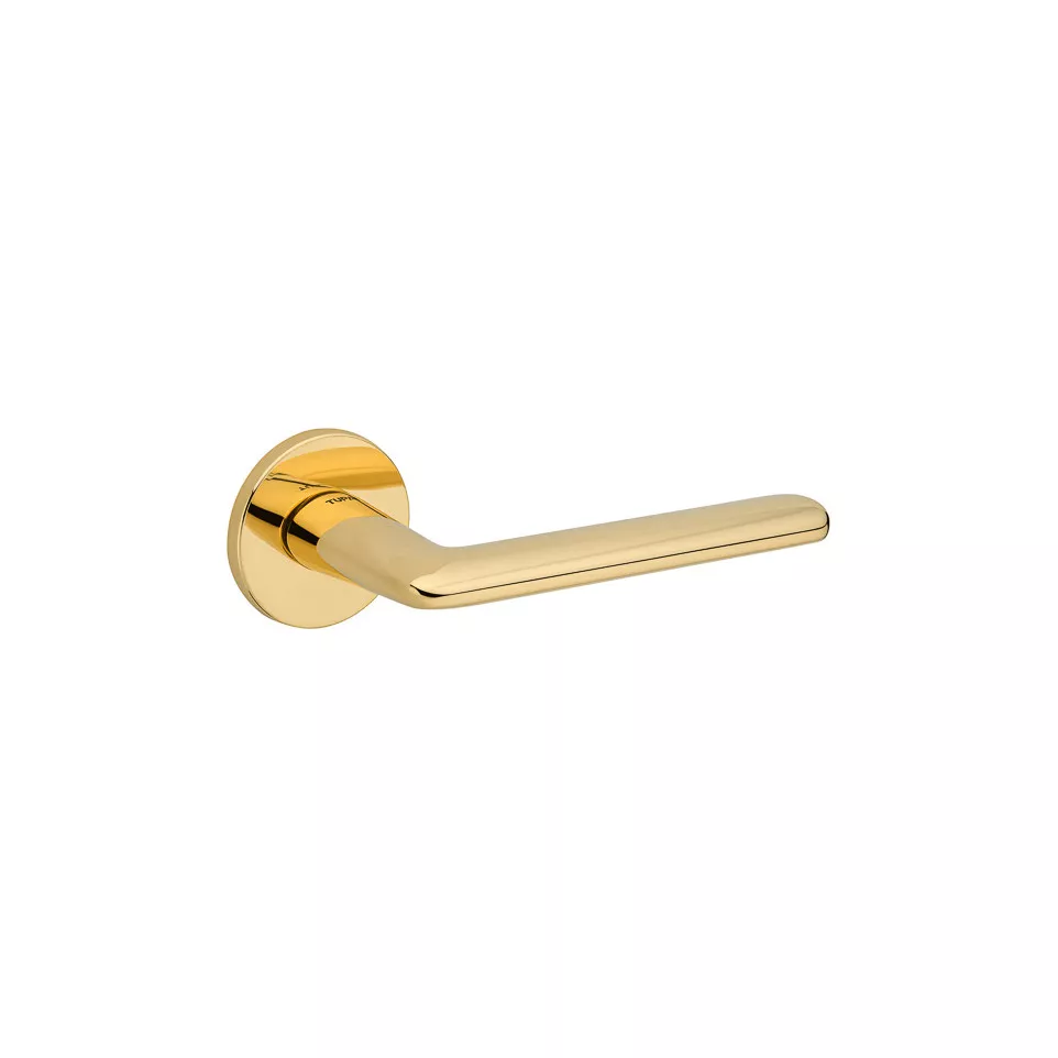 Pair of Polished Brass Door Handles...