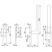 Hoppe Toulon HS-0737/419N-AS/420 75-80mm F9714M matzwart cilinder-kom greep / pce