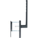 Komgreep Hoppe Toulon  HS-0737/419N-AS/420 75-80mm F9714M mat zwart / pce