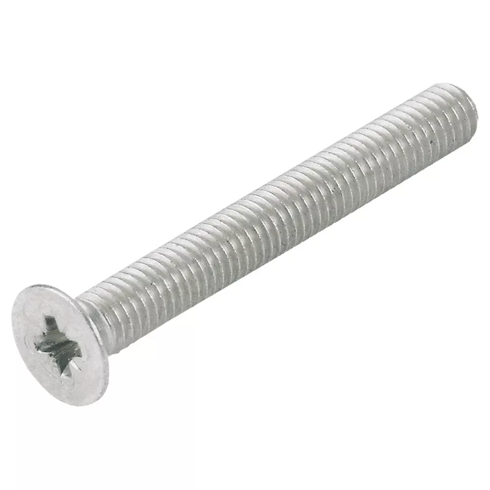 M6 x 80mm schroef voor 70-75mm dik...