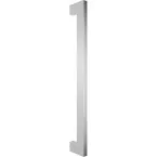 U-profiel deurgreep 40/21mm as=1800mm geborsteld roestvrij staal / pce