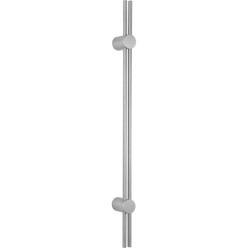 Deurtrekker T 2 staven Ø10mm 500/700mm geborsteld roestvrij staal / pce