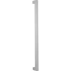 Deurtrekker U90°, vierkant 25/25, as=1000 mm, geborsteld rvs / pce