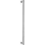 Tirant de porte U90° Ø40m axe=1800mm inox brossé / pce