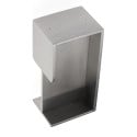 Sliding Door Handle Square 40mm Satin Stainless Steel per piece