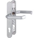 Kruk+ kruk Hoppe Liverpool 92 PZ op plaat 3357N INOX / pce