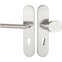 Veiligheidsgreepset L90° knop/greep PZ72 inox / pce