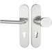 Security Trim Set L90° Knob/Lever PZ72 Stainless Steel per piece
