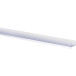 Low Profile Clear PVC Baseboard Trim 18mm / 3.6m