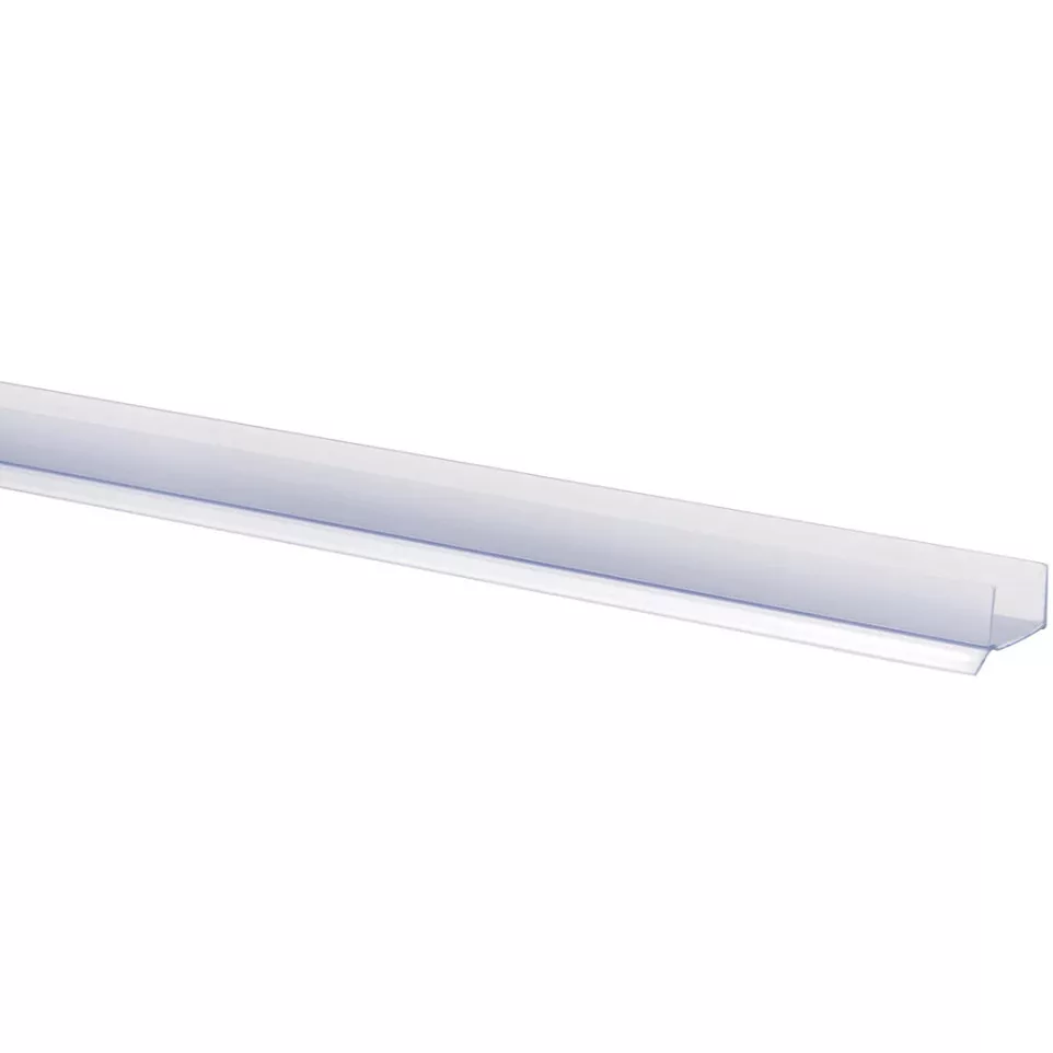 Low Profile Clear PVC Baseboard Trim...
