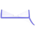 Low Profile Clear PVC Baseboard Trim 18mm / 3.6m