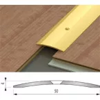 Entre-porte 50x2700mm laiton poli / 2.7m