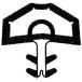 Trelleborg TSP-FLEX Acoustic Interior Door Seal L5010 Groove 4mm Small House Type Transparent / 100m