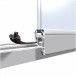 SP 4314 zwarte waterdichte afdichting voor renovatie van PVC ramen / 25m