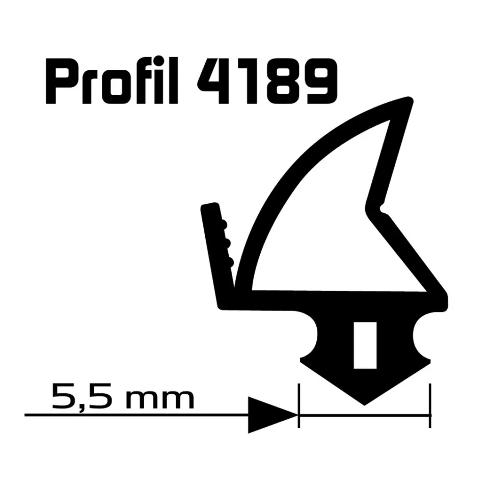 SP 4189 zwarte afdichting voor...