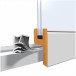 Universeal Modular Renovation Seal for Wooden Windows and Doors Black / 6.5m