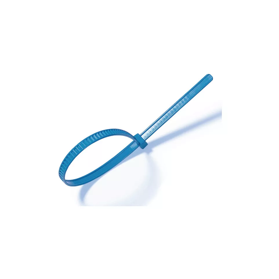 Cable Tie 4.8 x 200 mm Blue / 100pcs